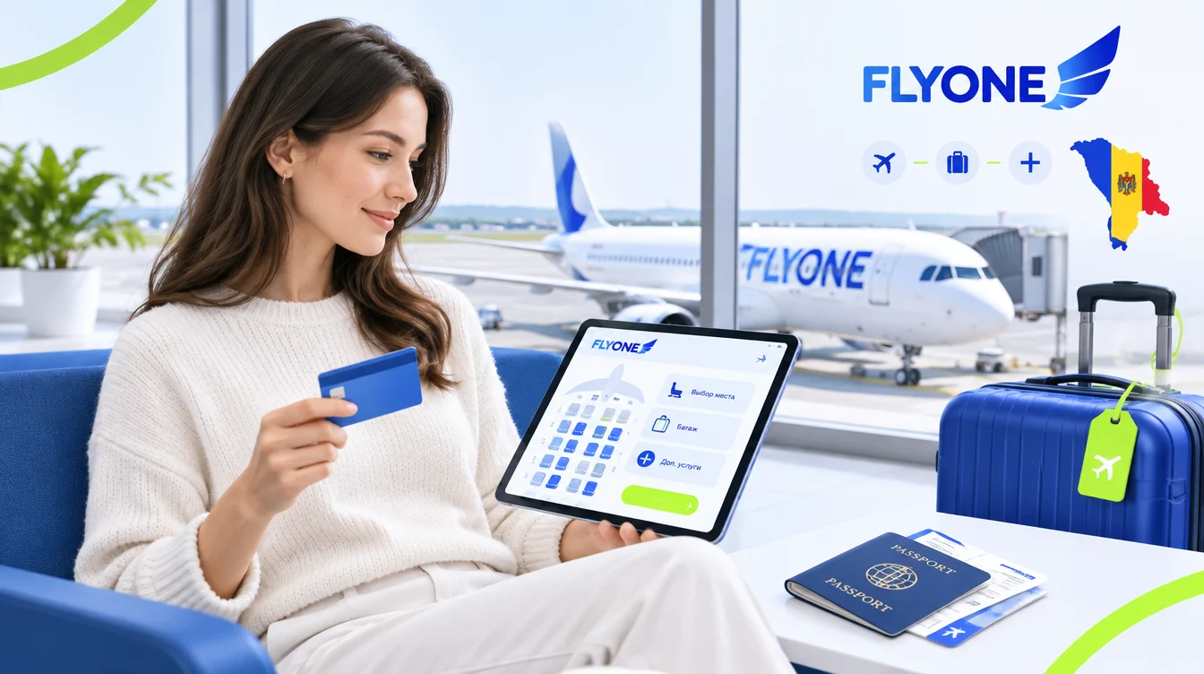 Как оплатить FlyOne из России в 2026 году: билет, багаж и допуслуги