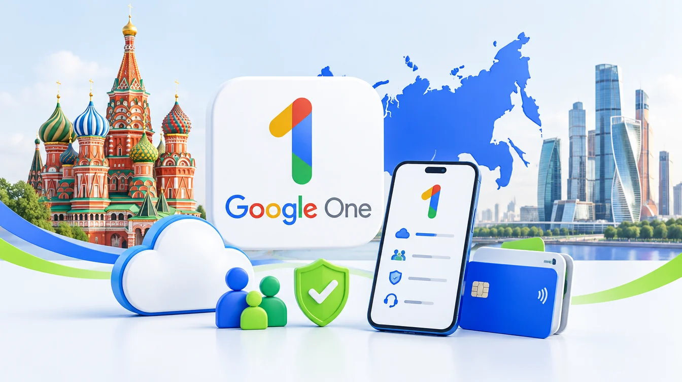 Как оплатить Google One в России в 2026 году: подробное руководство