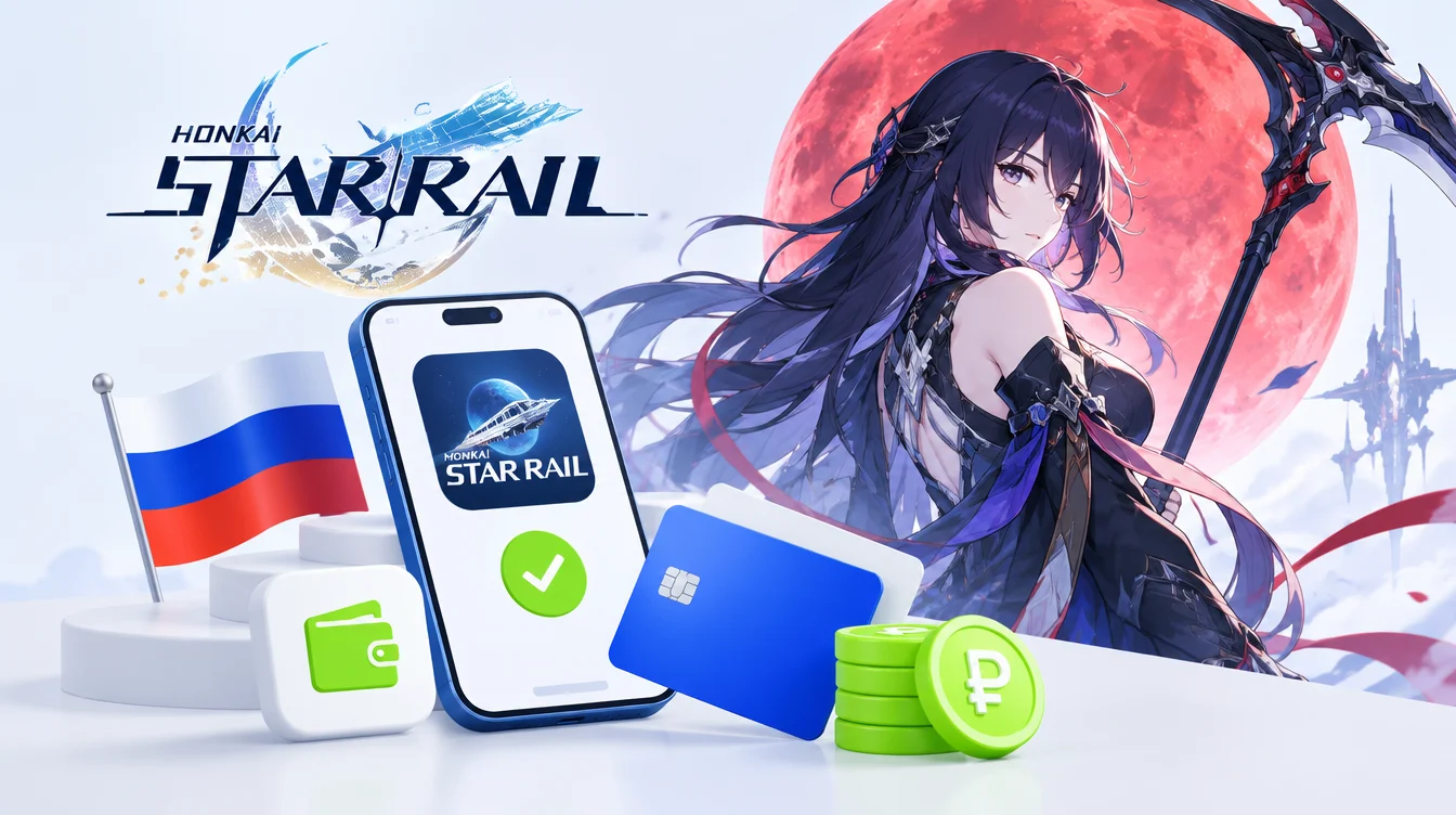 Как оплатить Honkai: Star Rail из России в 2026 году