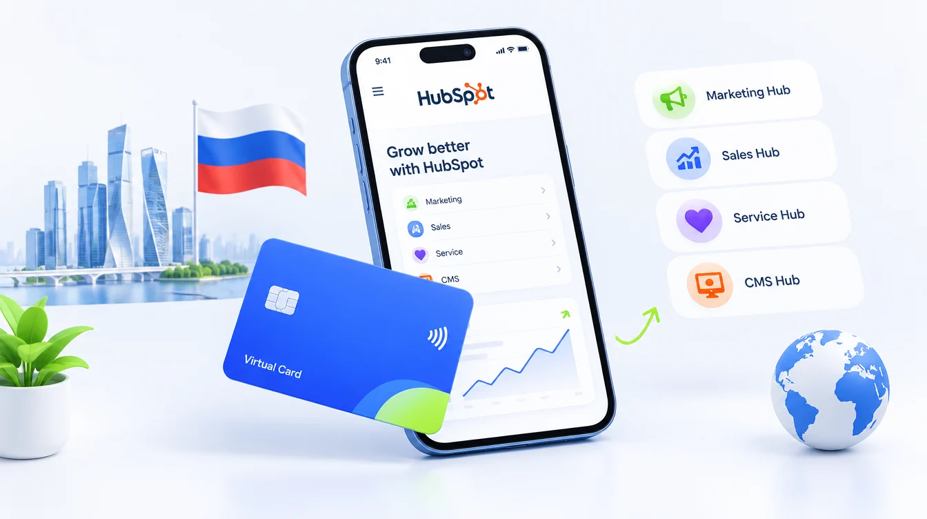 Как оплатить HubSpot из России в 2026 году