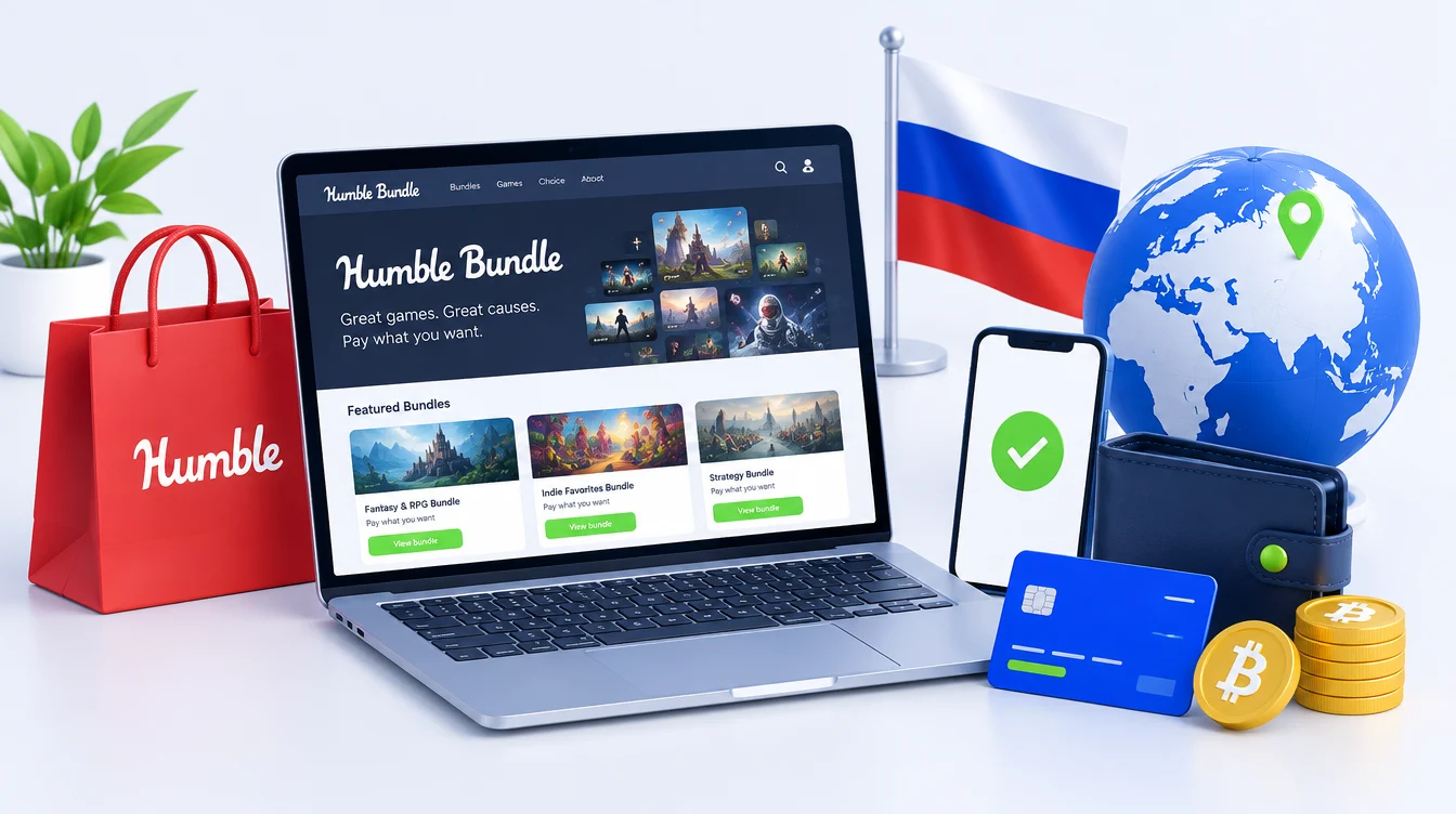 Как оплатить Humble Bundle из России в 2026 году: рабочие способы и пошаговая инструкция