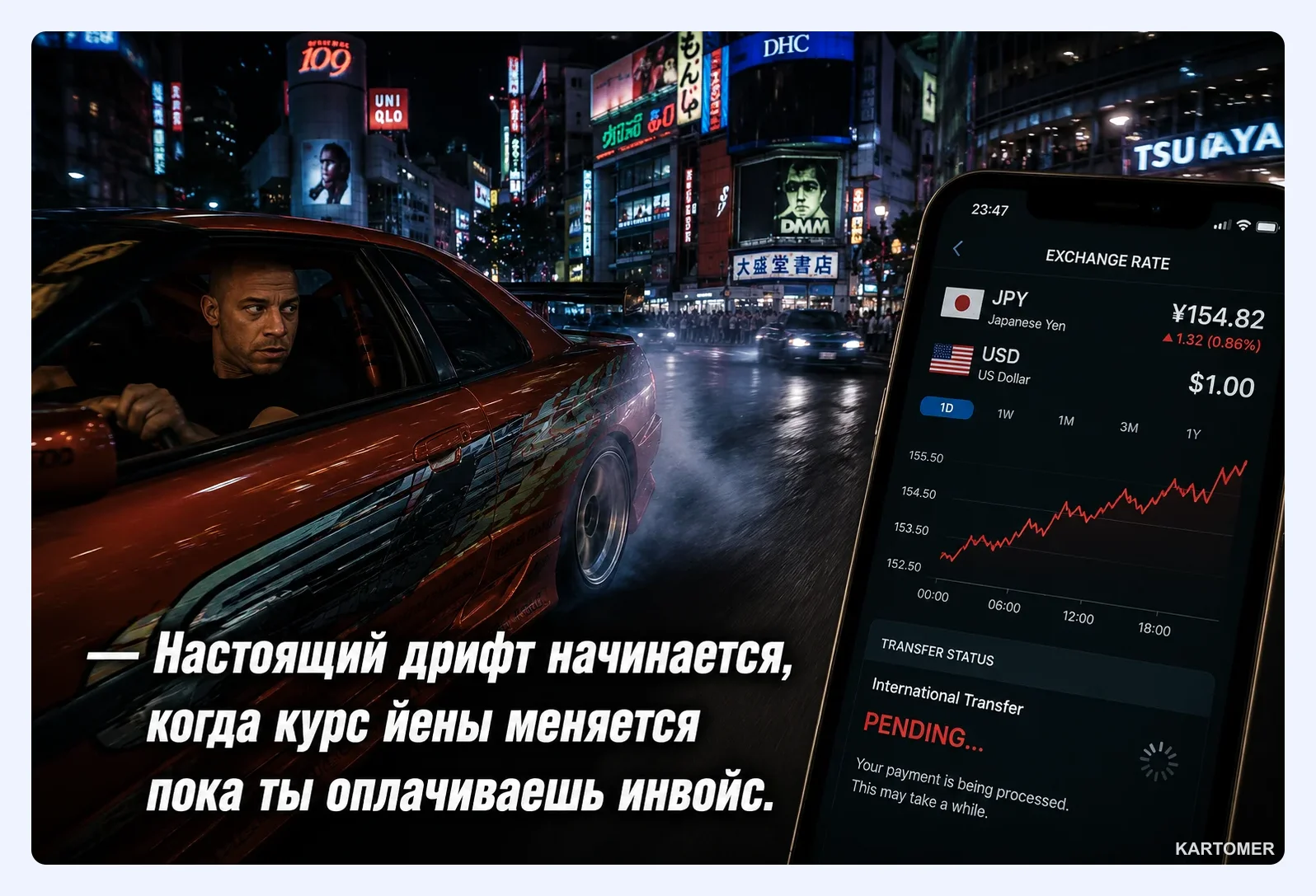 Скриншот: Способы оплаты инвойса