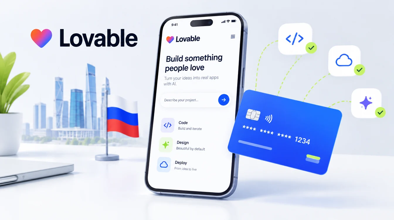Как оплатить Lovable из России в 2026 году
