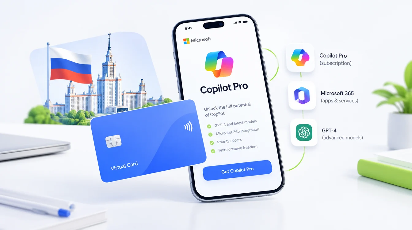 Как оплатить Microsoft Copilot Pro из России в 2026 году