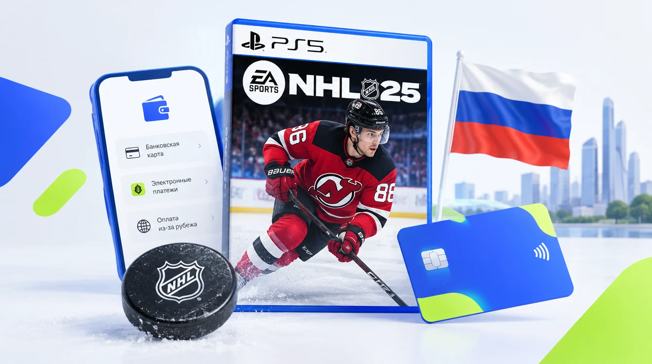 Как оплатить NHL 25 в России: покупка игры и донат
