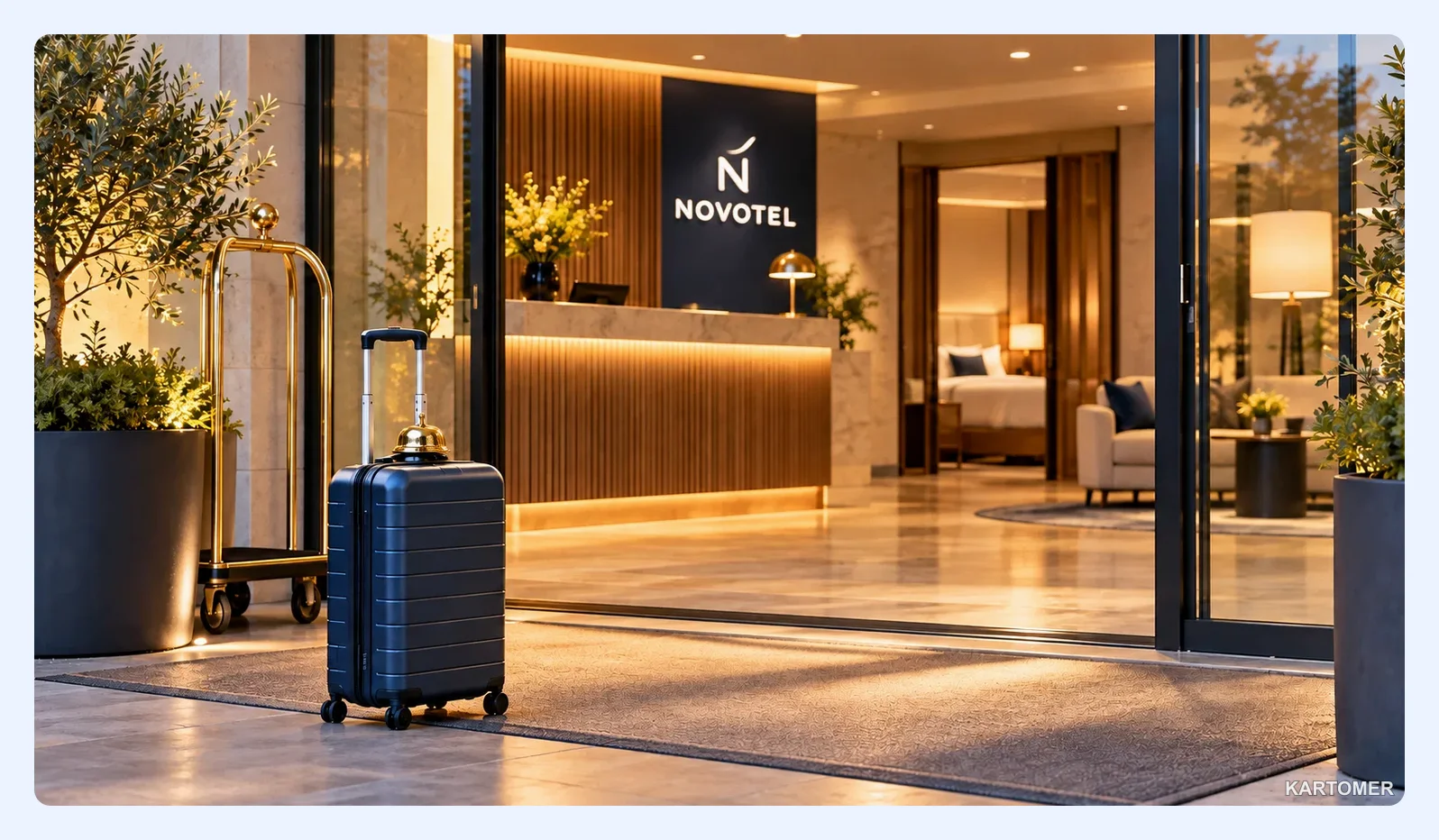 Скриншот: Novotel — Выбор тарифа определяет способ оплаты