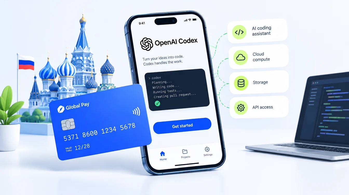 Как оплатить OpenAI Codex из России в 2026 году