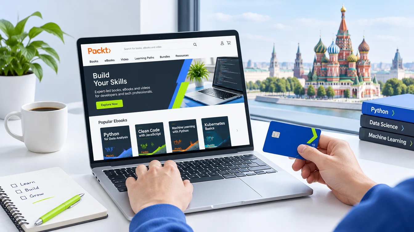 Как оплатить Packt из России в 2026 году: рабочие способы купить подписку и книги