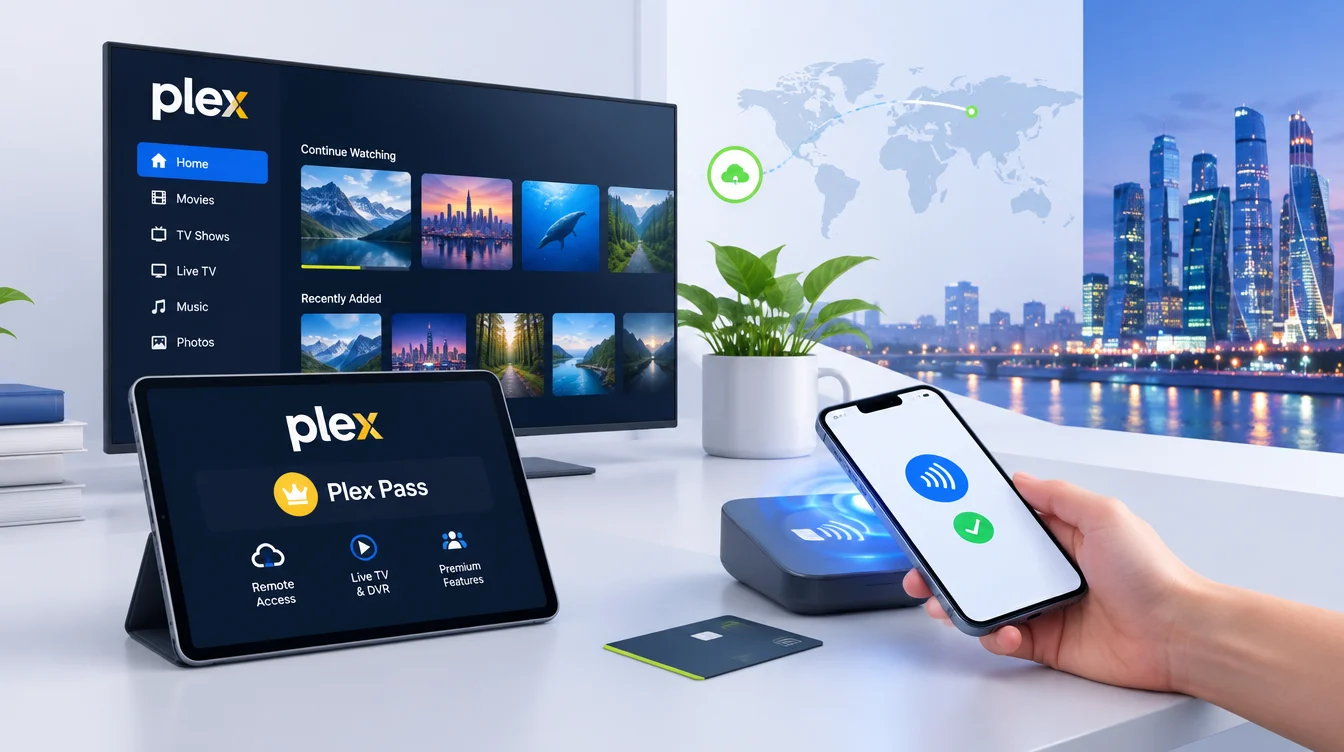 Как оплатить Plex Pass из России в 2026 году