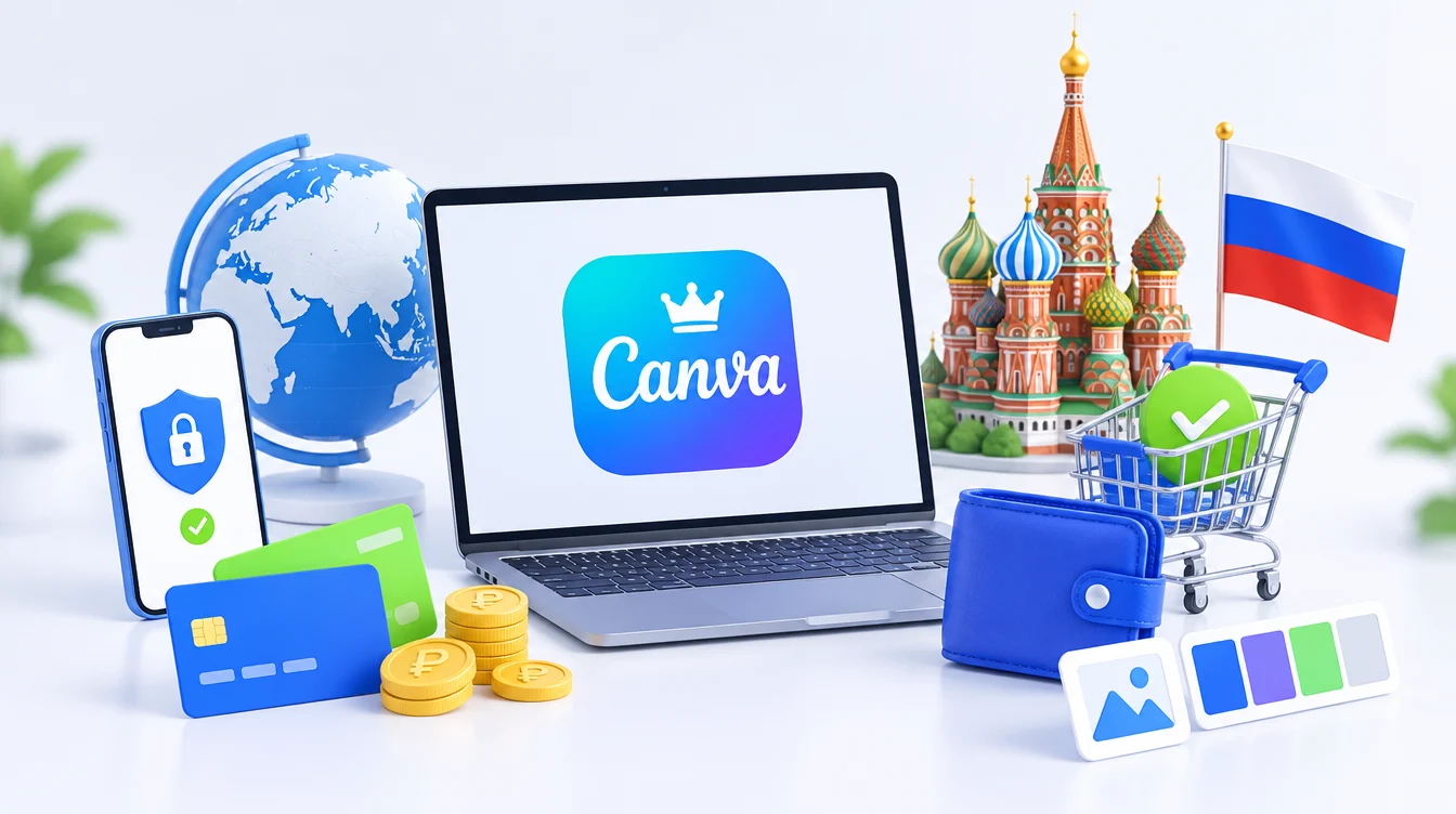 Как оплатить подписку Canva из России в 2026 году: рабочие способы