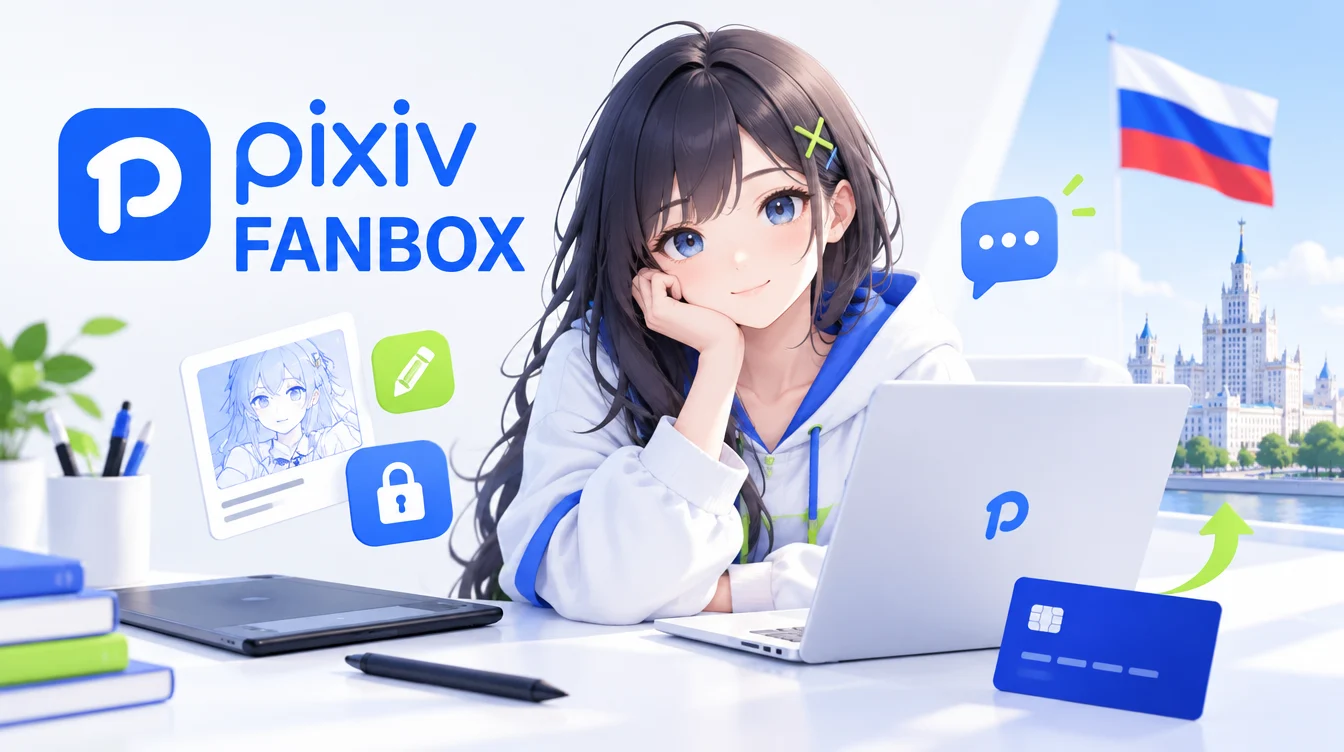 Как оплатить подписку Pixiv Fanbox из России в 2026 году: все актуальные способы