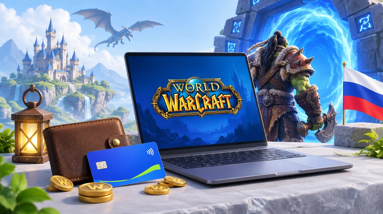 Как оплатить подписку World of Warcraft в России в 2026 году