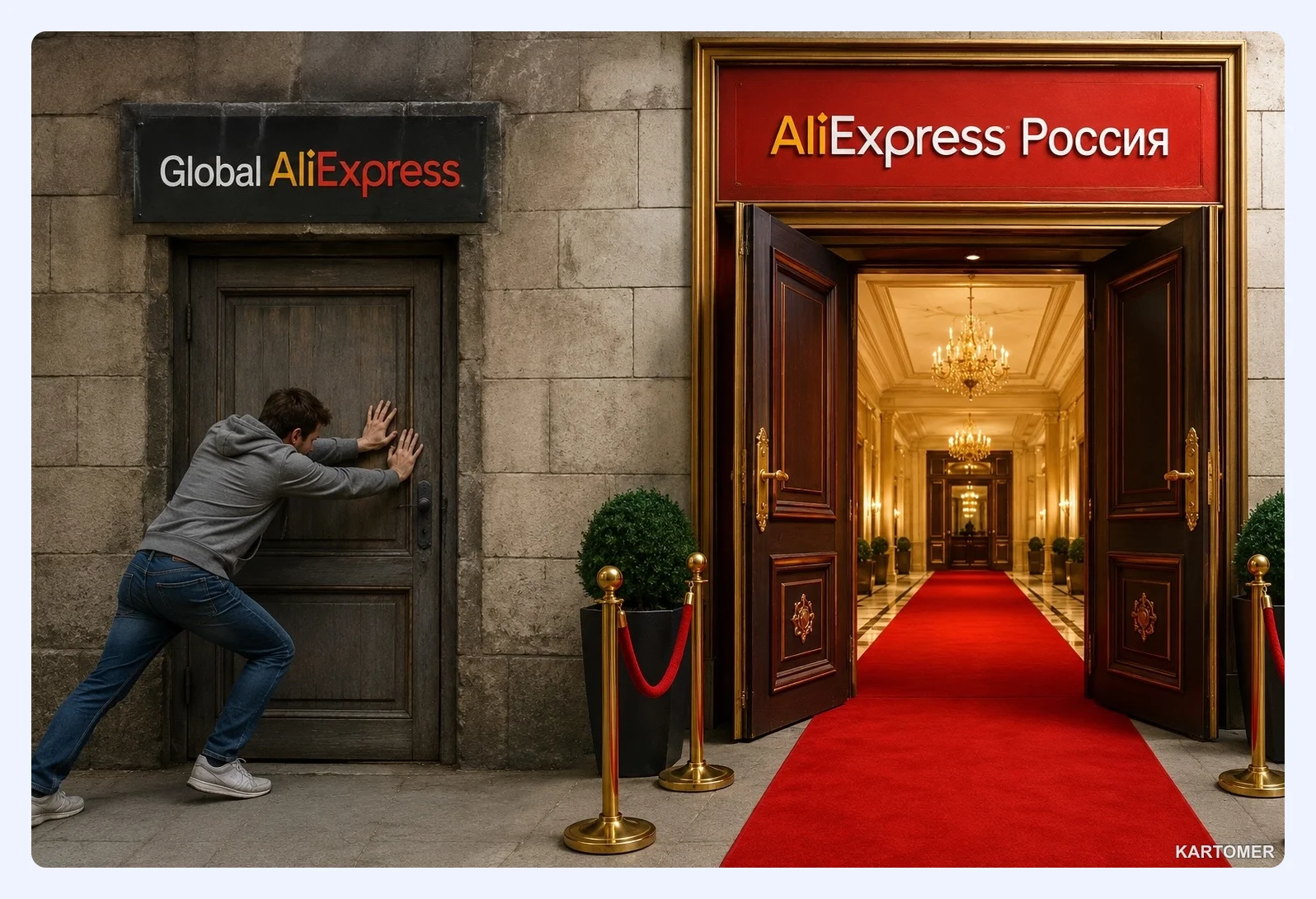 Скриншот: Как оплатить AliExpress в России