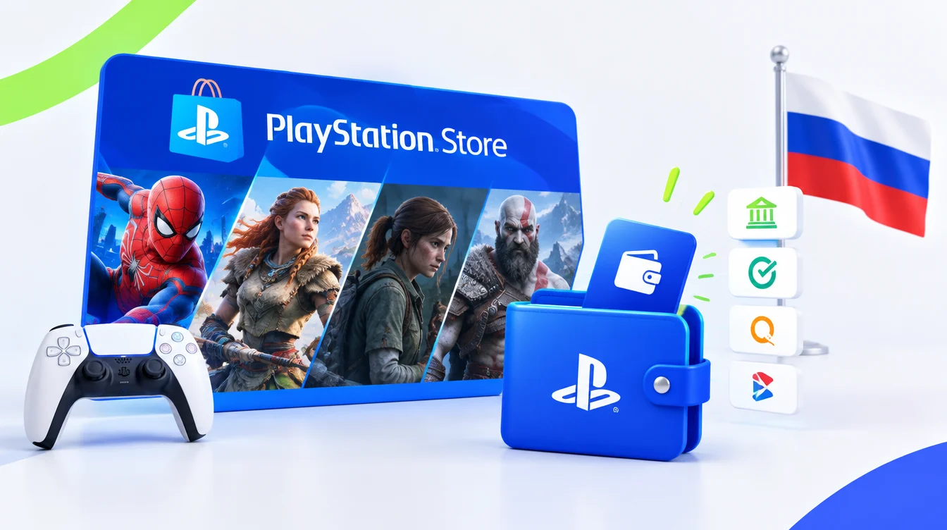 Как оплатить PS Store из России 2026: рабочие способы пополнения кошелька
