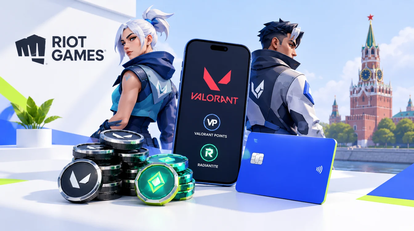 Как оплатить Riot Games из России в 2026 году: Valorant Points, Riot Points и рабочие способы пополнения