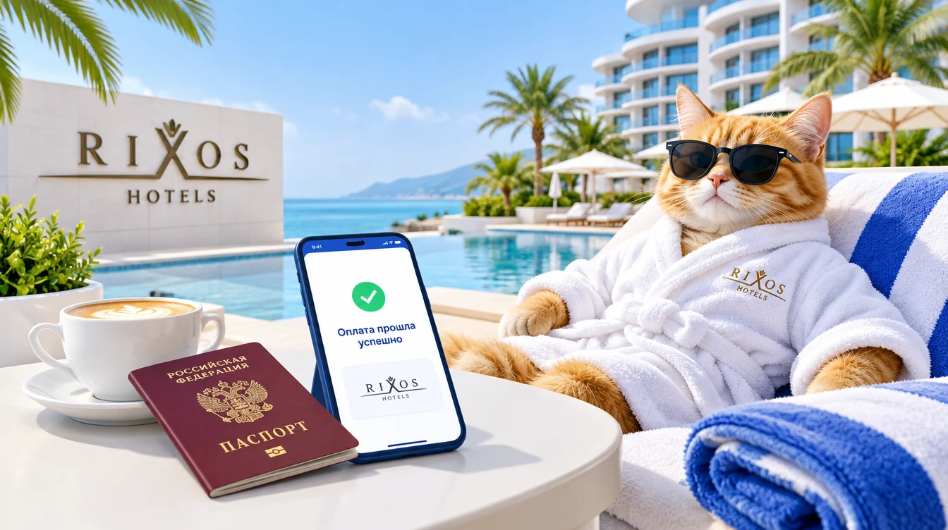 Как оплатить Rixos Hotels из России в 2026 году: актуальные способы бронирования
