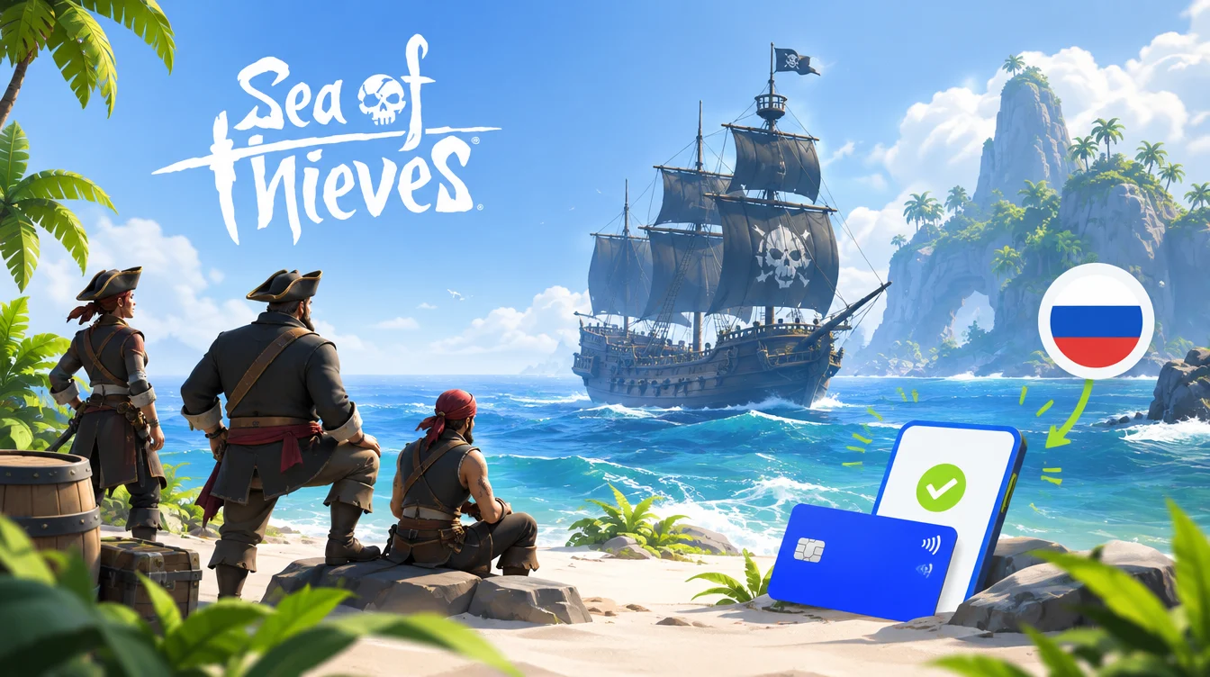 Как оплатить Sea of Thieves из России в 2026 году