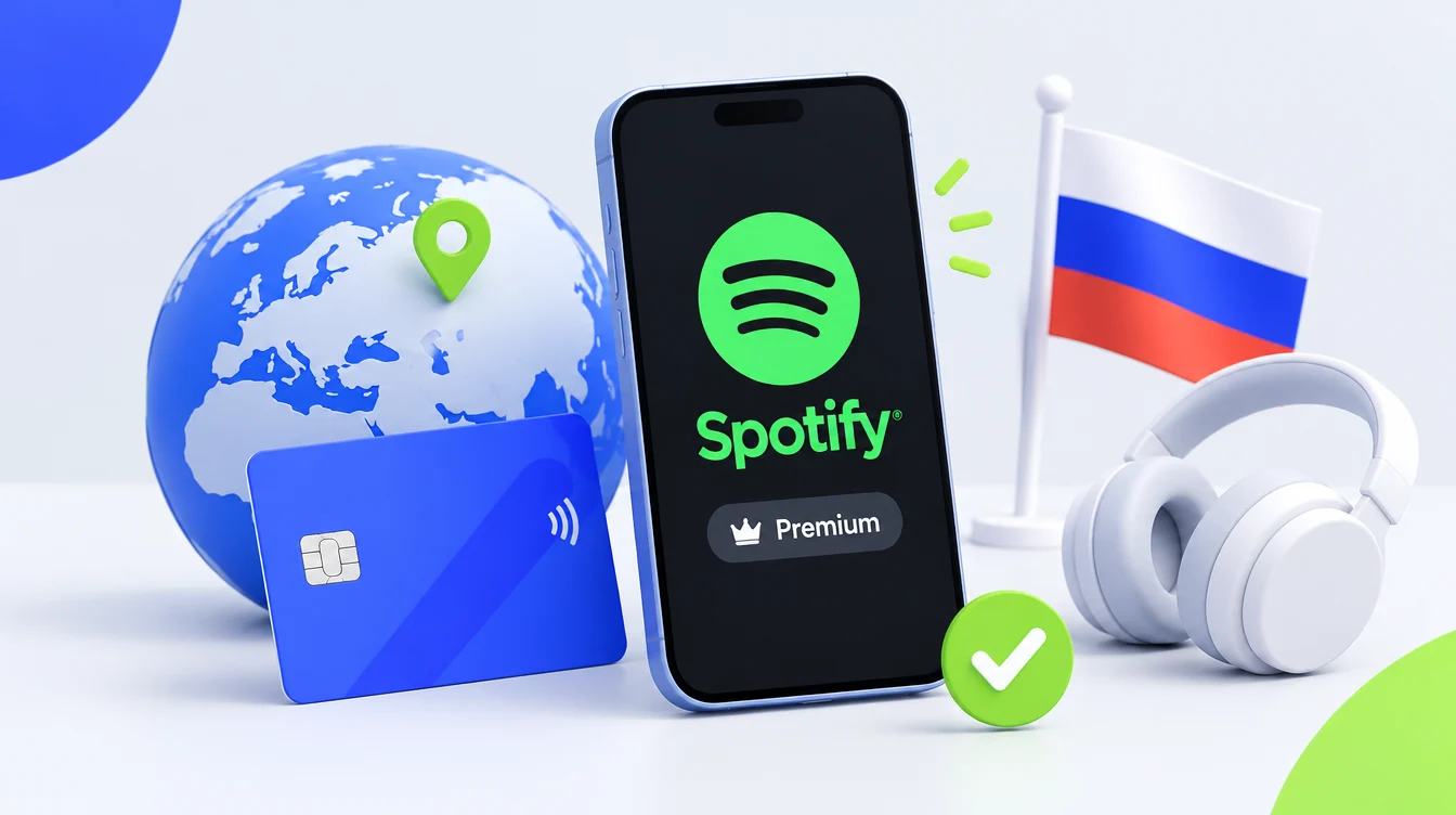 Как оплатить Spotify из России в 2026 году: полная инструкция