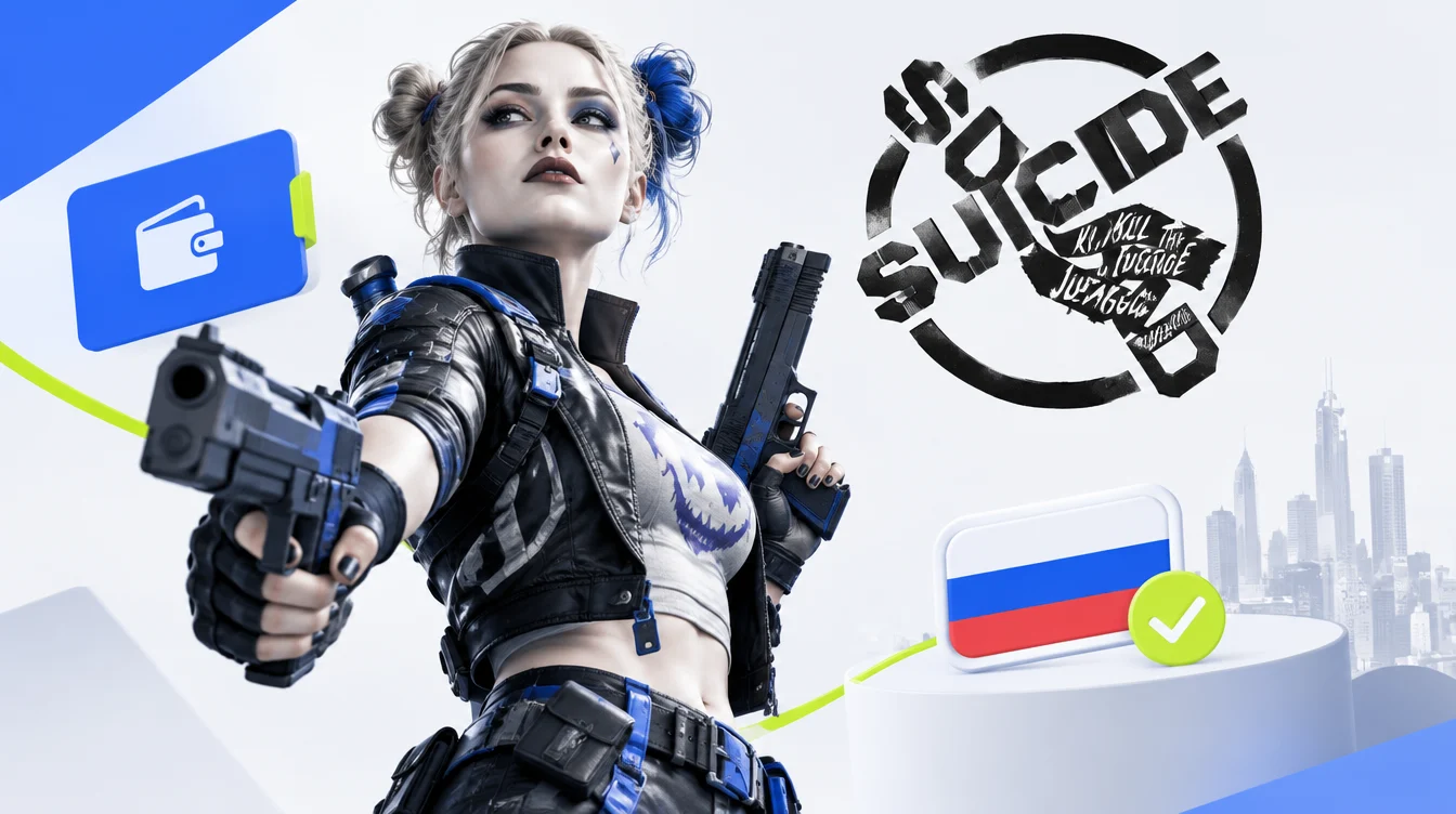 Как оплатить Suicide Squad: Kill the Justice League из России