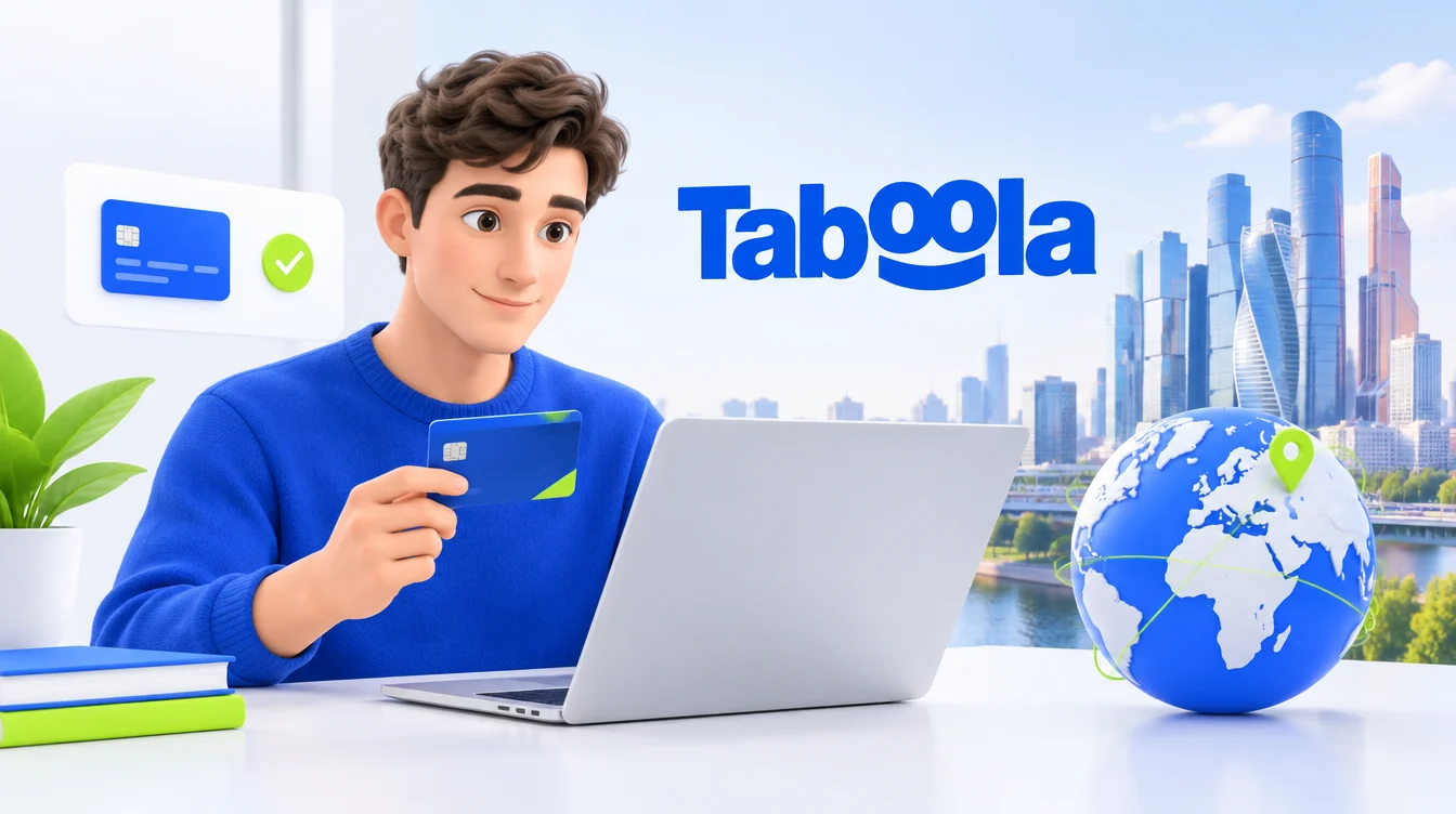Как оплатить Taboola из России в 2026 году