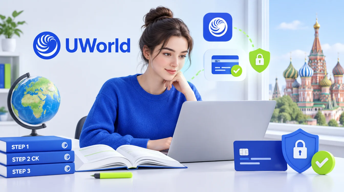 Как оплатить UWorld из России в 2026 году: пошаговая инструкция и способы оплаты
