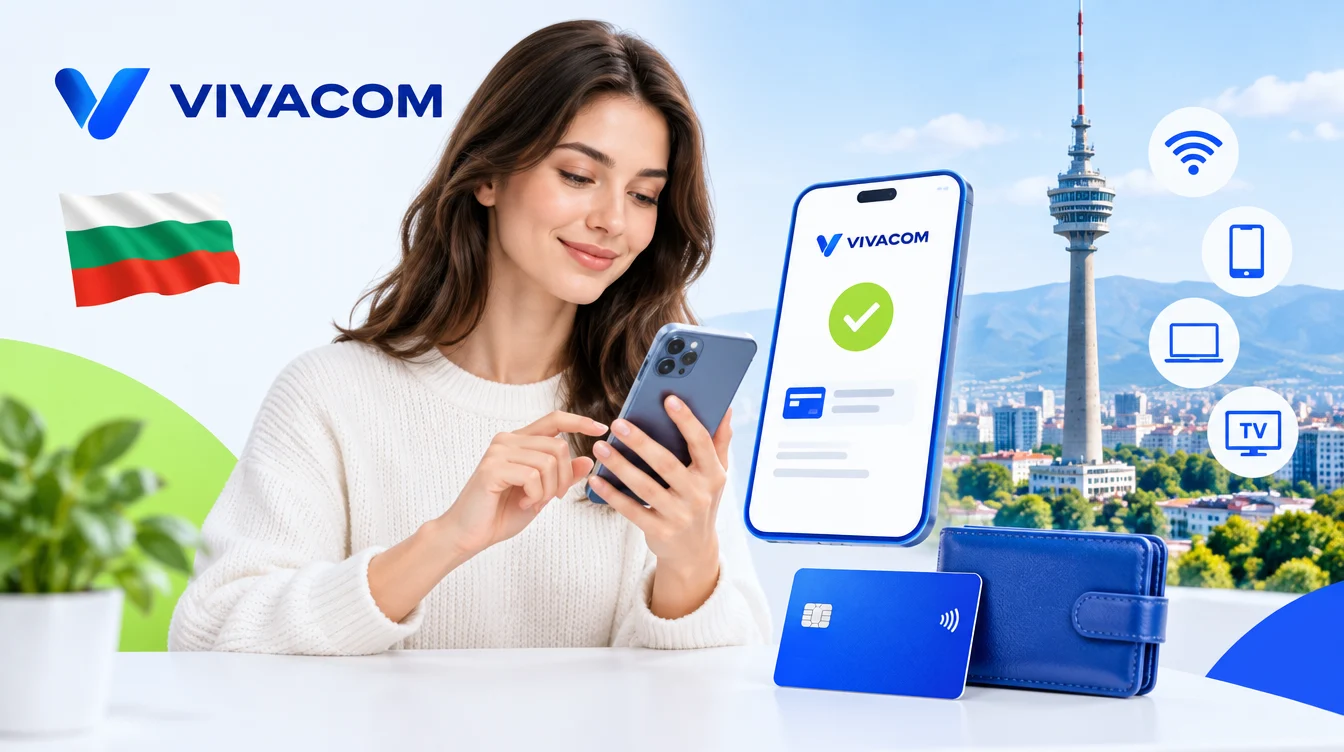 Как оплатить Vivacom и пополнить баланс в 2026 году