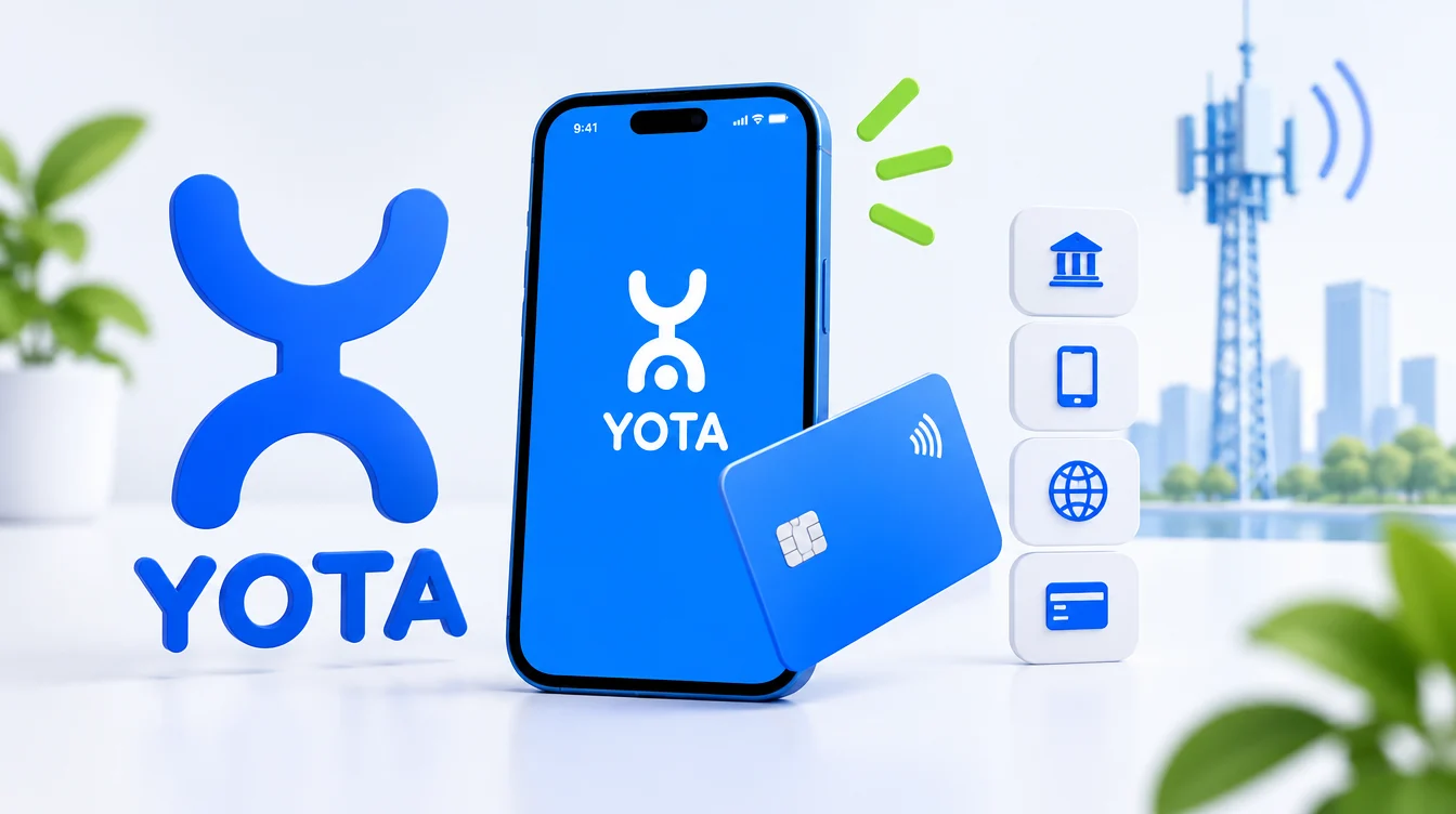 Как оплатить Йоту (Yota): все способы пополнения счета и интернета в 2026