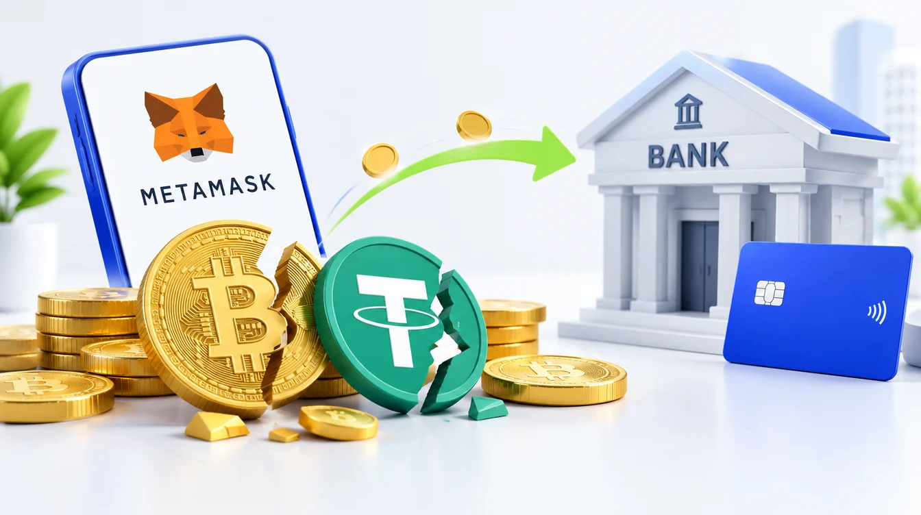 Как перевести деньги с Metamask на банковский счет