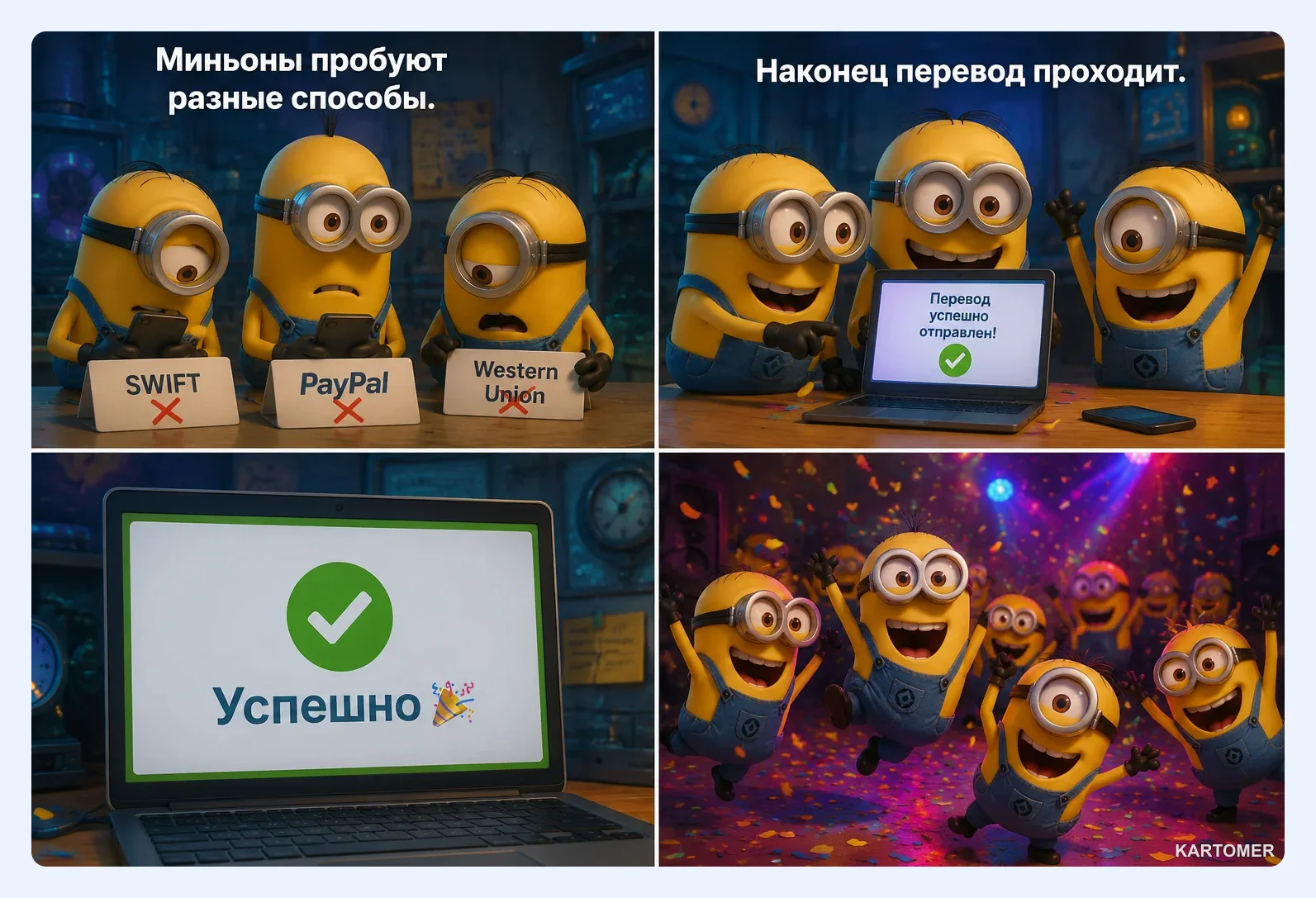 Скриншот: Как перевести деньги из Германии в Россию