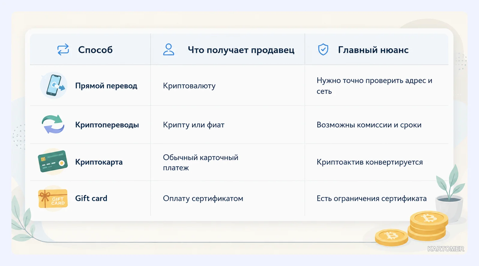 Скриншот: Прямой платеж и платеж с конвертацией