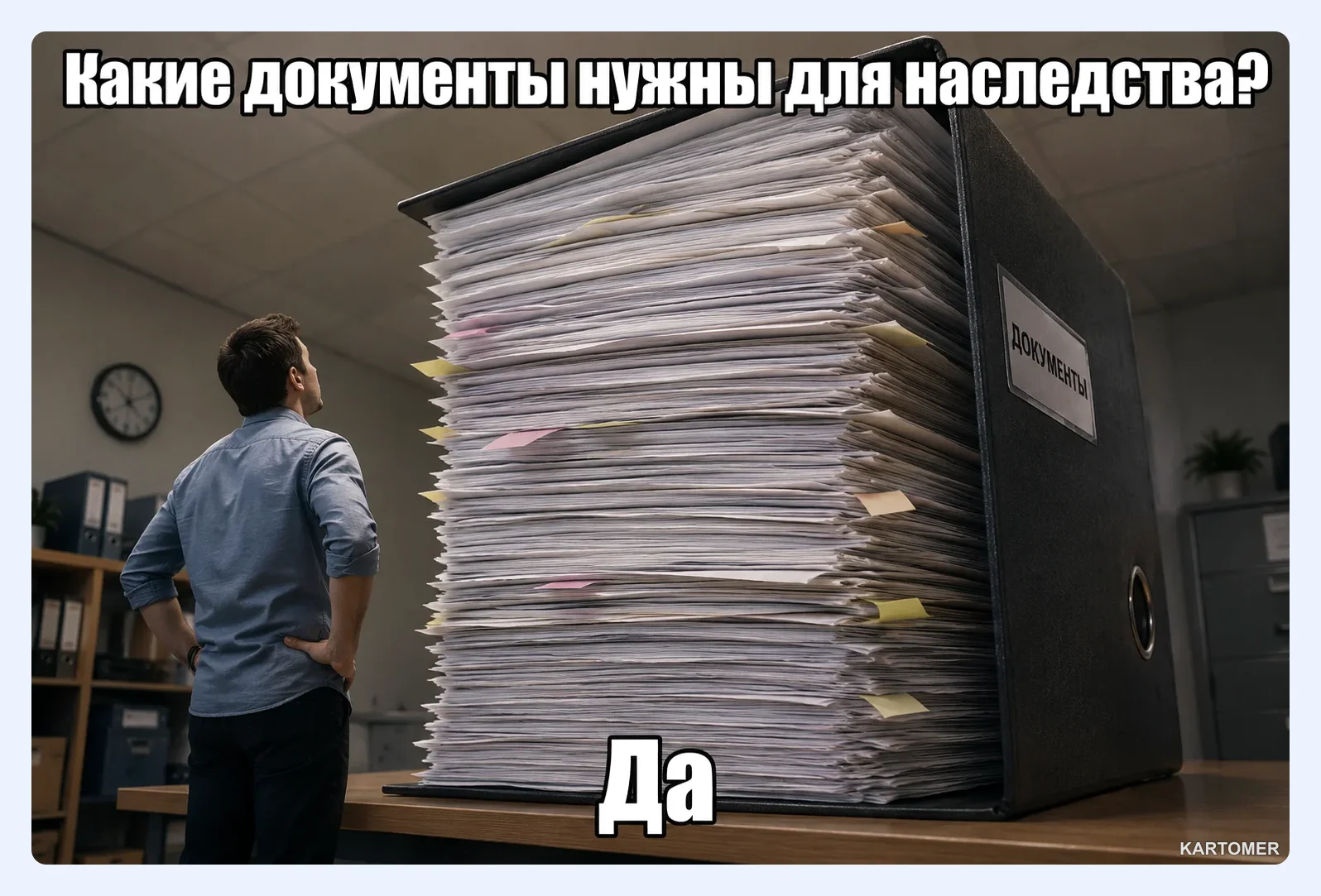 Скриншот: Наследование вкладов без завещания