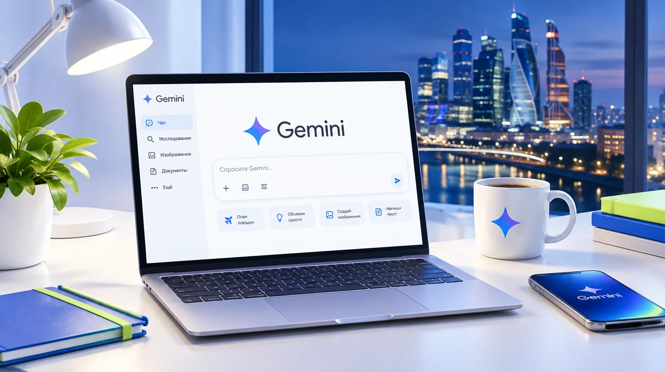 Как пользоваться Gemini в России: осваиваем ИИ Google