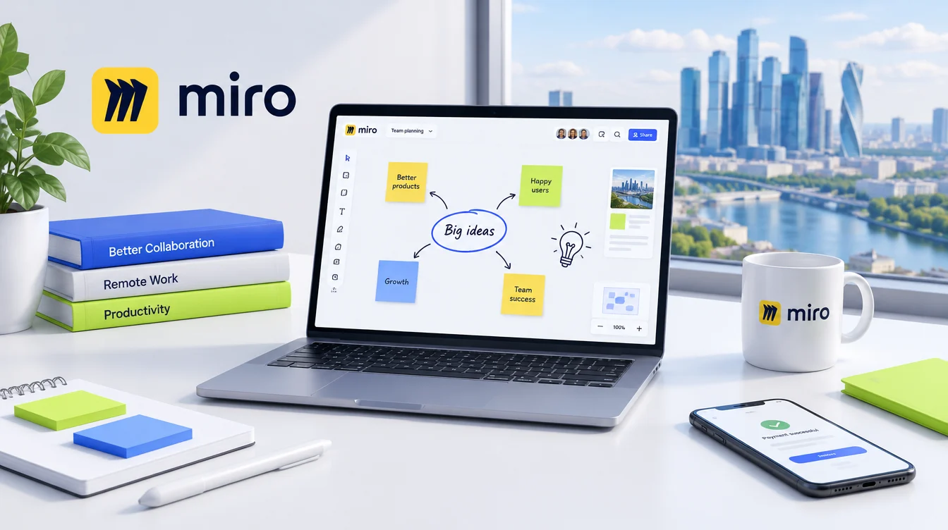 Как пользоваться Miro: инструкция по оплате для россиян в 2026 году