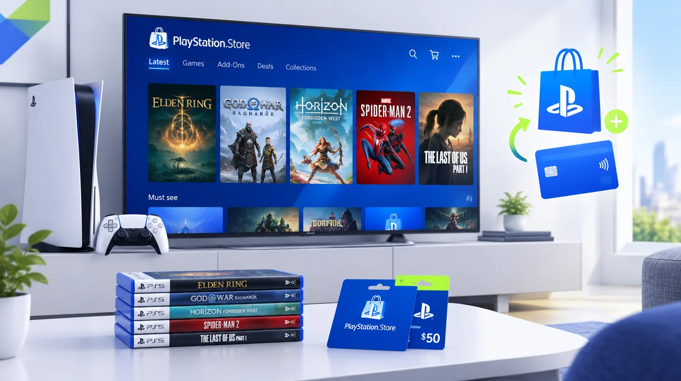 Как пополнить PS Store: пошаговая инструкция покупки игр и карт оплаты