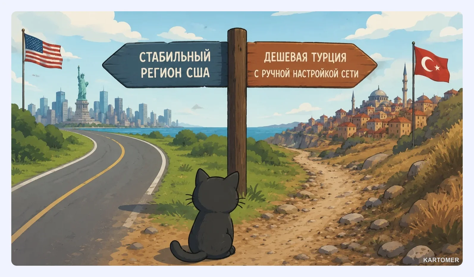 Скриншот: Выбор региона
