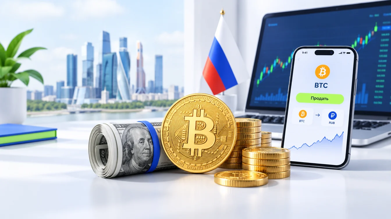 Как продать биткоин в России: лучший способ