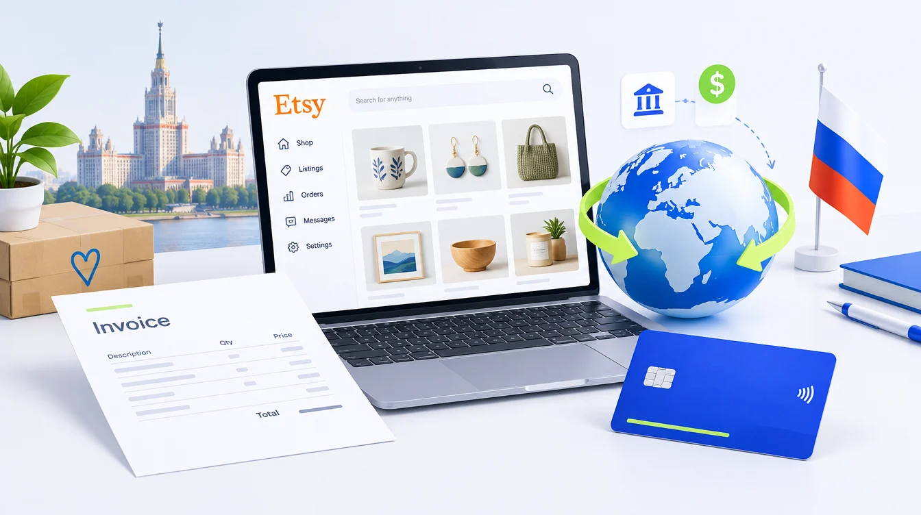 Как продавать на Etsy из России: регистрация, платежи, комиссии и риски
