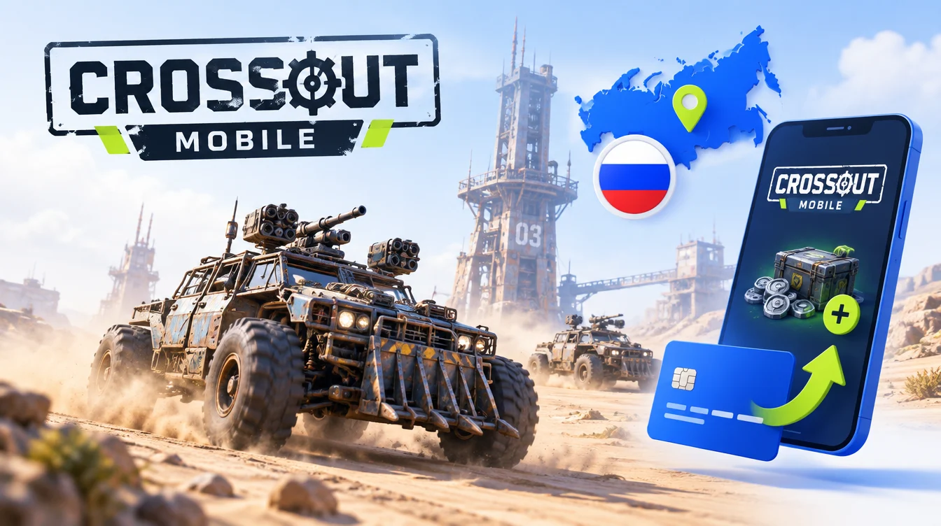 Как задонатить в Crossout Mobile из России в 2026 году