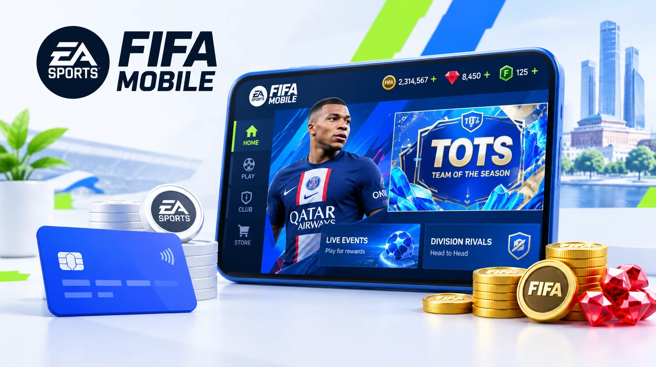 Как задонатить в FIFA Mobile: полная инструкция по пополнению из России в 2026 году