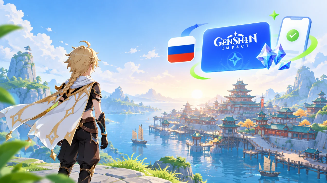 Как задонатить в Genshin Impact из России официально в 2026 году: подробное руководство