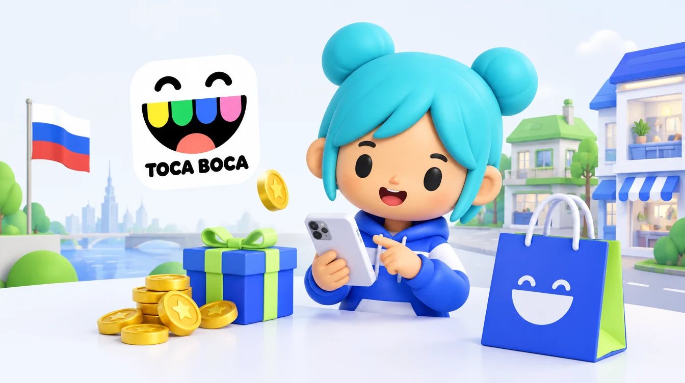 Как задонатить в Toca Boca в России в 2026 году