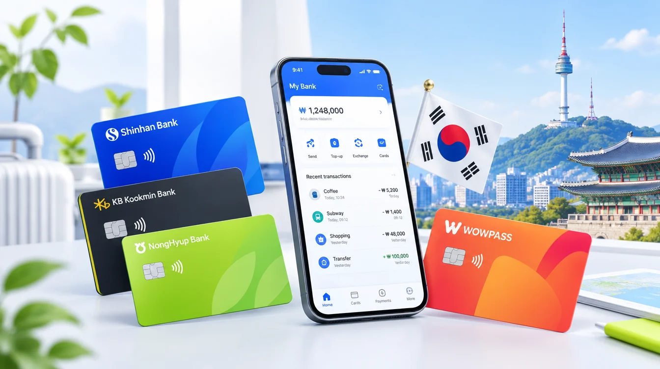Какие карты работают в Южной Корее в 2026 году: банковские карты и WOWPASS