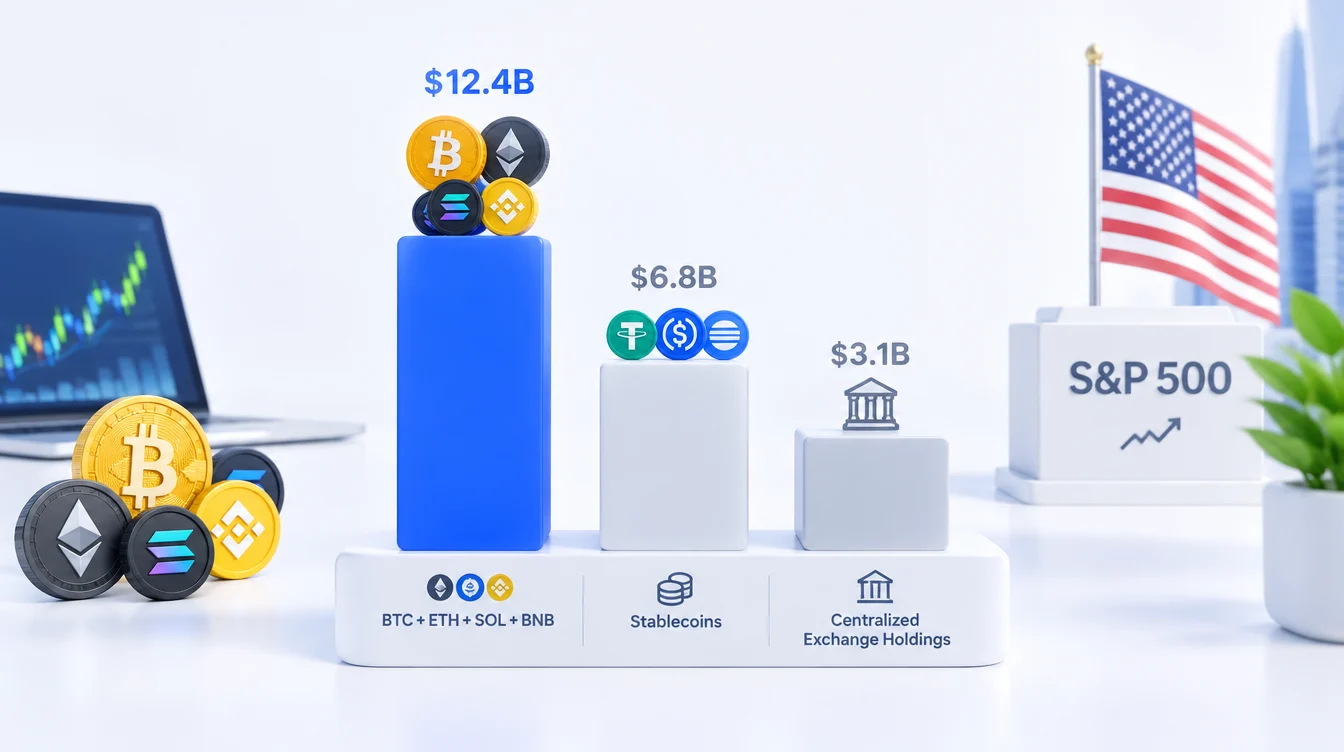Капитал снова идёт в крипту: BTC, ETH, SOL и BNB обгоняют S&P 500