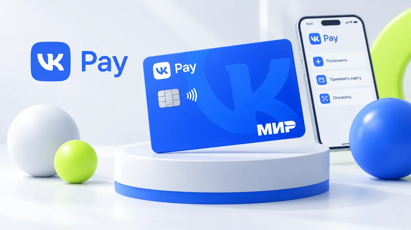 Карта VK Pay: как привязать, пополнить и использовать для оплаты