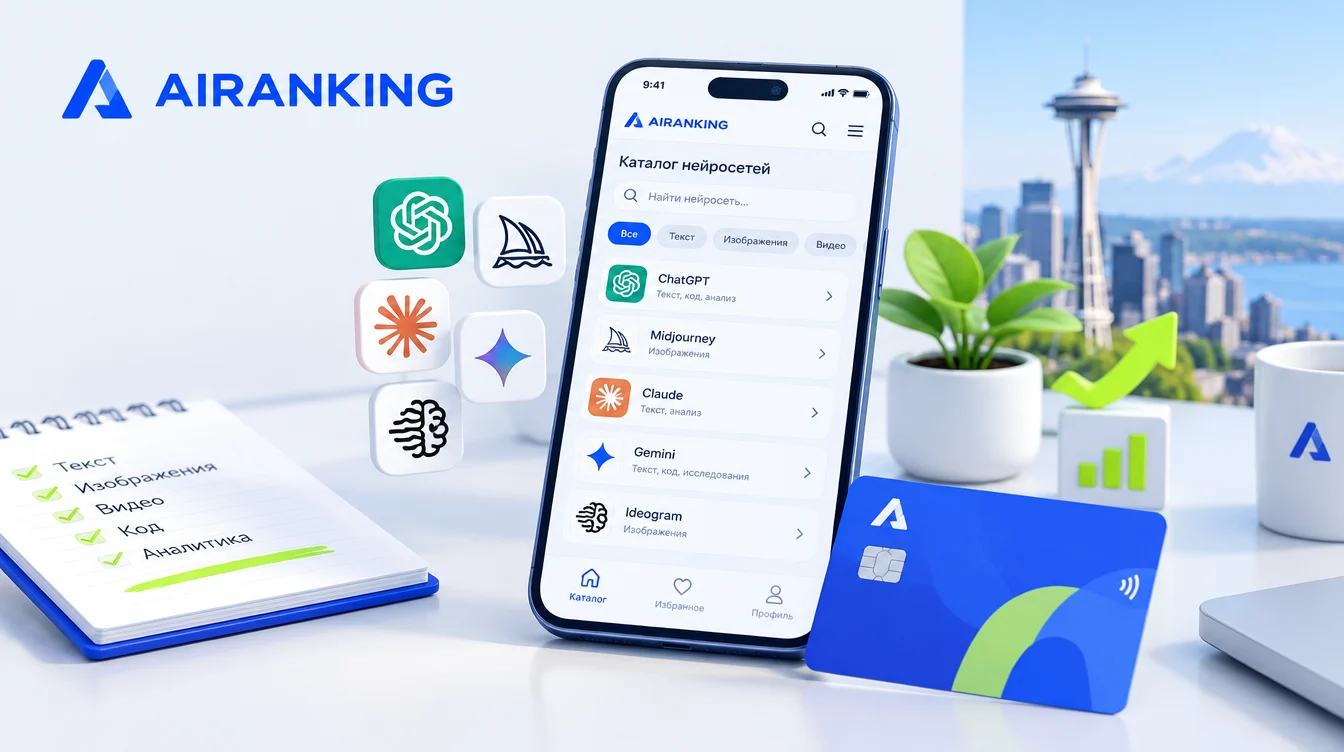 Каталог нейросетей AIRANKING: Ваш гид по выбору нейросети в 2026 году