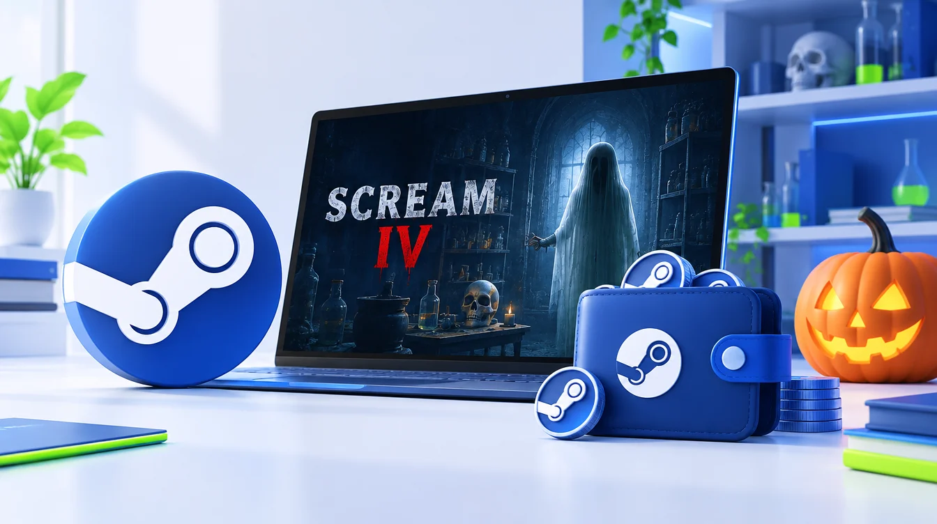 Хэллоуинская распродажа Steam 2025 — как не упустить старт и выгодно пополнить кошелёк