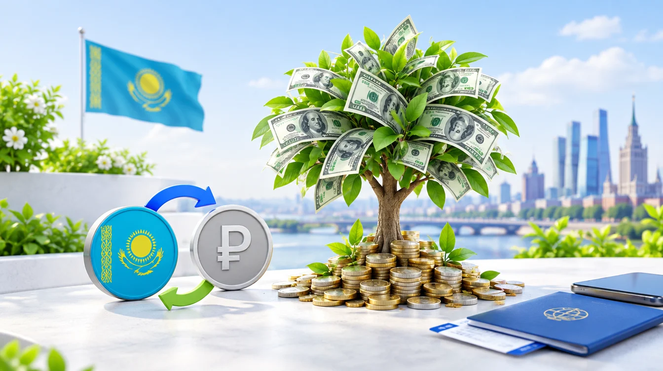 Когда обменять тенге в России: советы по конвертации для россиян в 2026