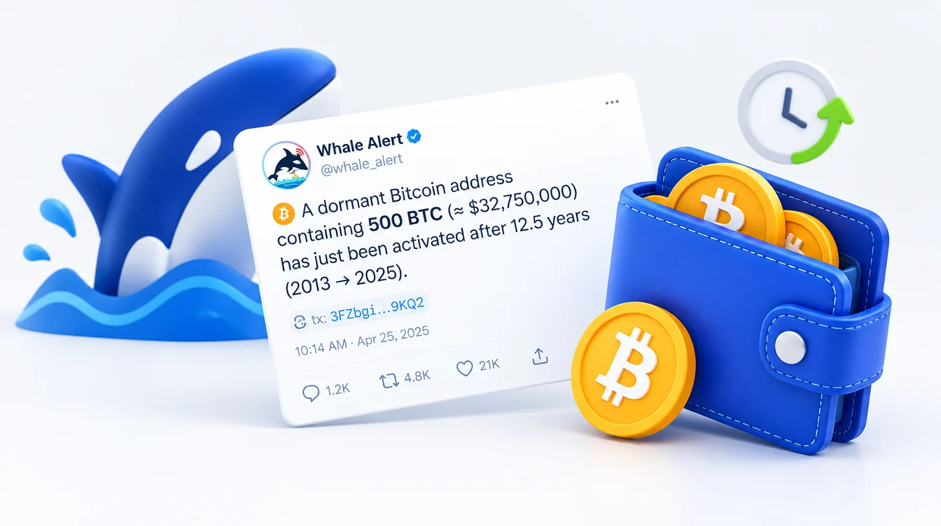 Кошелёк с 500 BTC проснулся