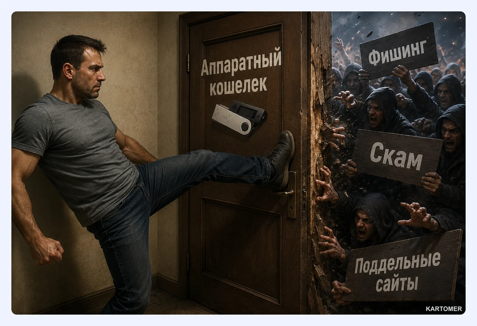 Скриншот: Частые ошибки при долгосрочном хранении криптовалюты