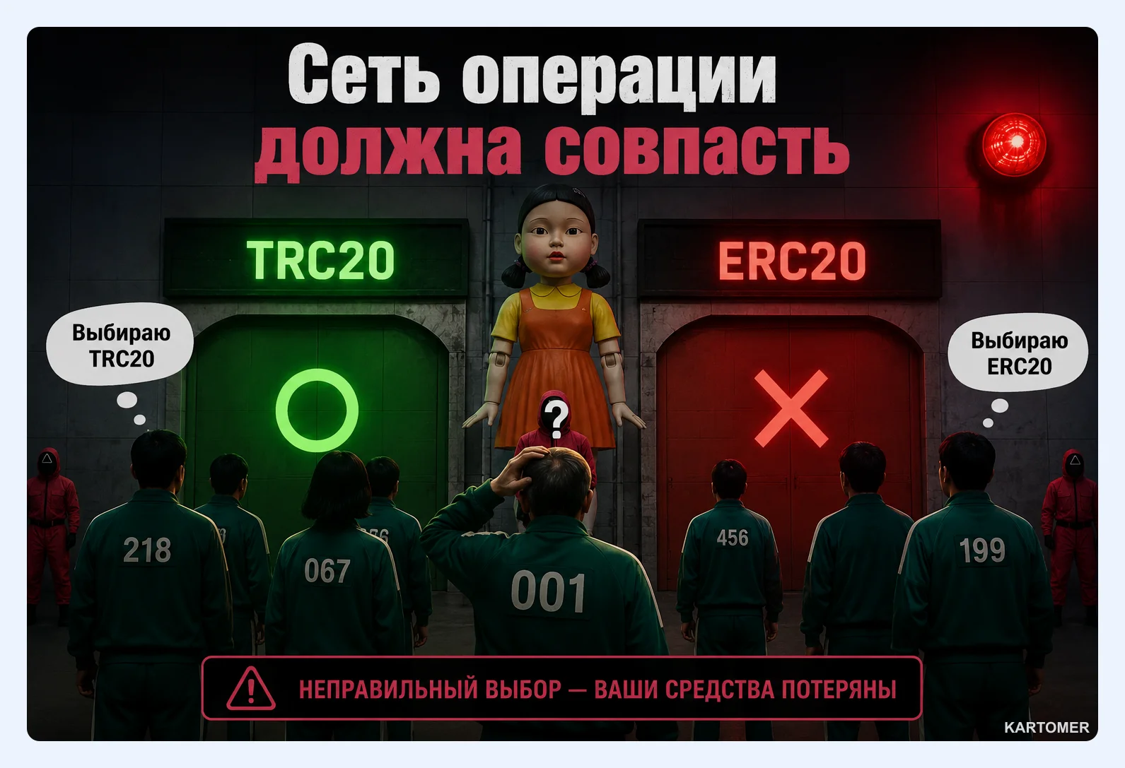 Скриншот: Частые ошибки при работе с криптообменником